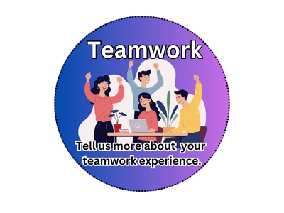 Explaining your teamwork ability 