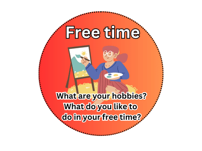 Talking about your free time activities and hobbies