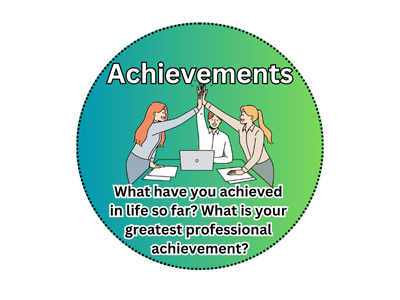 Narrating your achievements to the hiring managers