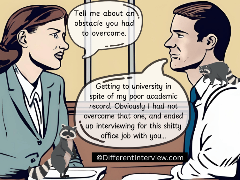 Obstacles Examples Interview Dealing with Challenges - Sample Answers & Mistakes - Different Interview